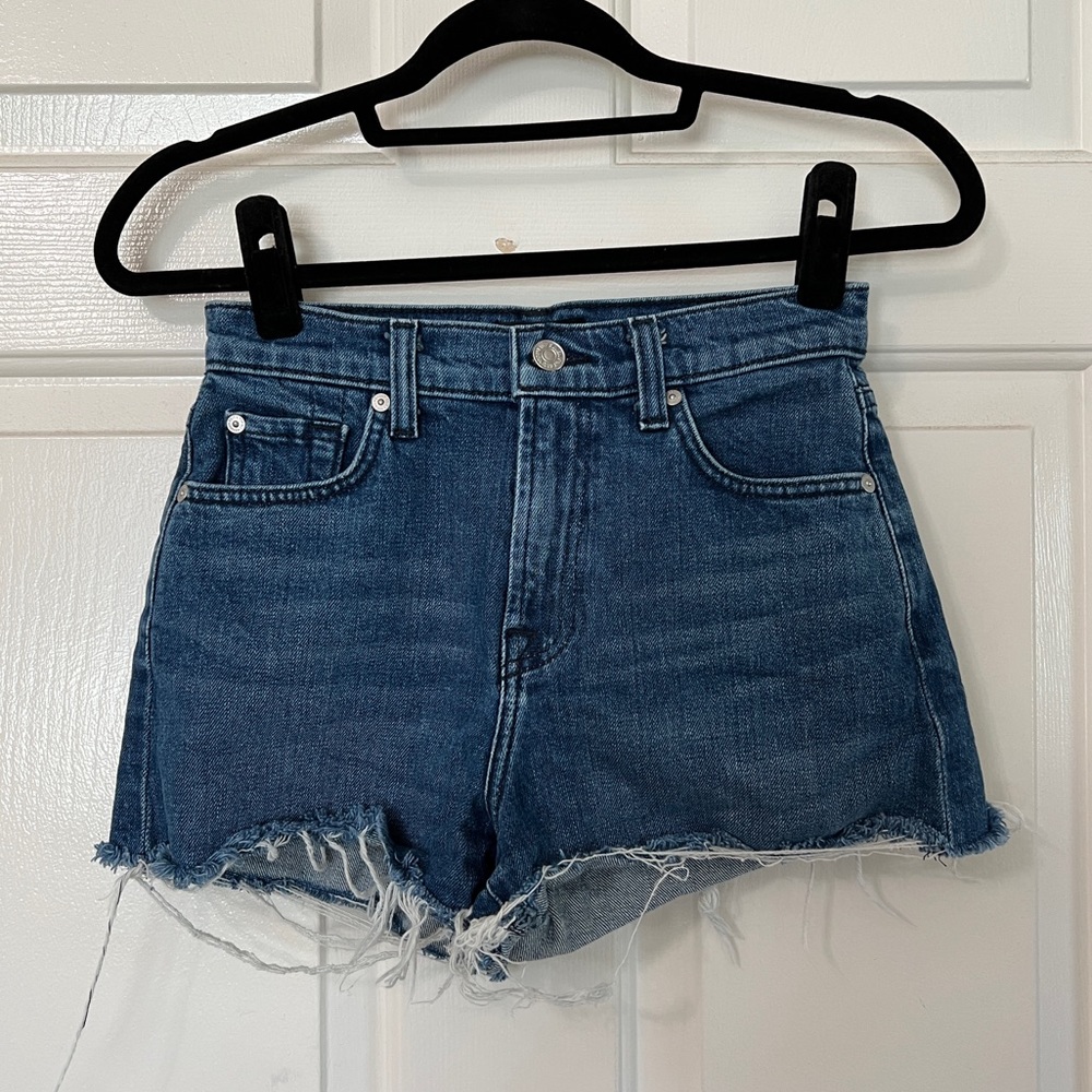 7 For All Mankind Jean Shorts
